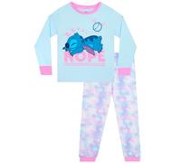 Disney Pijamas Stitch | Pijama Niña Tie-Dye | Pijama Lilo Y Stitch Chicas | Azul 5-6 años