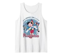 Disney Pinocchio For The Happiest Time In Your Life Retro Camiseta sin Mangas