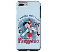 Disney Pinocchio For The Happiest Time In Your Life Retro Carcasa para iPhone 7 Plus/8 Plus