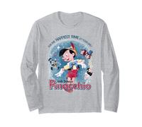 Disney Pinocchio For The Happiest Time In Your Life Retro Manga Larga