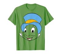 Disney Pinocchio Jiminy Cricket Big Face Camiseta