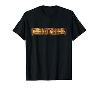Disney Pirates of the Caribbean Official Movie Logo Banner Camiseta