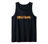 Disney Pirates of the Caribbean Official Movie Logo Banner Camiseta sin Mangas