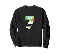 Disney & Pixar Buzz Lightyear Numbers 7 Seventh 7th Birthday Sudadera