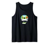 Disney & Pixar Buzz Lightyear Numbers 9 Ninth 9th Birthday Camiseta sin Mangas