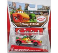 Disney Pixar CARS 2 Exclusive 1:55 Die Cast Car RIP CLUTCHGONESKY With Metallic Finish (Metallic Deco)