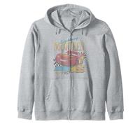 Disney Pixar Cars 2 Lighting MC Queen Think Fast Portrait Sudadera con Capucha
