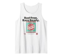 Disney Pixar Cars 2 Rust Free Race Ready Distressed Add Camiseta sin Mangas