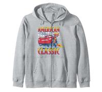 Disney Pixar Cars 4th of July Mcqueen American Classic Retro Sudadera con Capucha