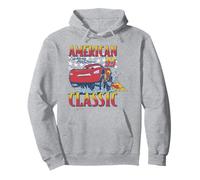 Disney Pixar Cars 4th of July Mcqueen American Classic Retro Sudadera con Capucha