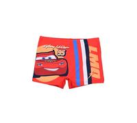 Disney Pixar Cars Bañador para Niño, Lightning Mcqueen Shorts de Baño Bañador de Natación Infantil, Talla 6 Años | Rojo