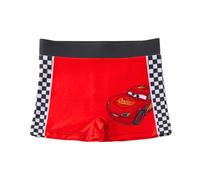 Disney Pixar Cars Bañador para Niño, Shorts Baño Boxer, Bañador de Natación Infantil, Tallas 3 a 8 Años (FR/ES, Edad, 6 años, Regular, Rojo)