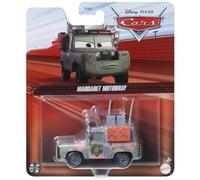Disney Pixar Cars Diecast Margaret Motorray Land Rover Hunter Vehículo de juguete para niños a partir de 3 años