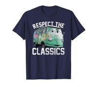 Disney Pixar Cars Fillmore Respect Classics Camiseta, Hombre, Azul Marino, 6XL