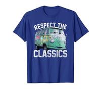 Disney Pixar Cars Fillmore Respect Classics Camiseta, Hombre, Azul Real, 3XL