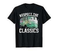 Disney Pixar Cars Fillmore Respect Classics Camiseta, Hombre, Negro, 3XL