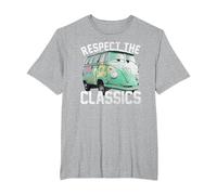 Disney Pixar Cars Fillmore Respect Classics Camiseta, Hombre tallas grandes, Gris Jaspeado, 6X Alto