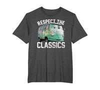 Disney Pixar Cars Fillmore Respect Classics Camiseta, Hombre tallas grandes, Jaspeado Oscuro, 3X Alto