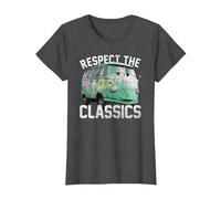 Disney Pixar Cars Fillmore Respect Classics Camiseta, Mujer, Jaspeado Oscuro, XXL