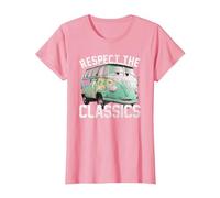 Disney Pixar Cars Fillmore Respect Classics Camiseta, Mujer, Rosado, XL