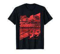 Disney Pixar Cars McQueen Drag Strip Poster Camiseta