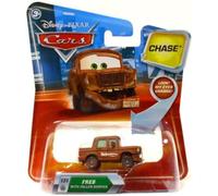 Disney / Pixar CARS Movie 155 Die Cast Car with Lenticular Eyes Series 2 Fred with Fallen Bumper Chase Piece!