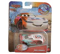 Disney Pixar Cars Paul Conrev, cambiadores de Color Escala 1:55