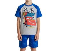 Disney Pixar Cars Pijamas para Niño, Lightning Mcqueen Camiseta Manga Corta y Pantalon Corto Algodon, Tallas 3 a 6 Años (FR/ES, Edad, 3 años, Regular, Azul)