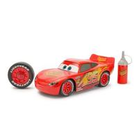 Disney Pixar Cars, Rayo Mcqueen, Coche con Control Remoto de Burbujas, vehículo teledirigido con función de pompas, Rayo Mcqueen: 15 × 10 × 30 cm (Alto × Ancho × Largo) Aprox.para Mayores de 3 años