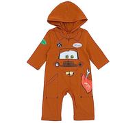 Disney Pixar Cars Tow Mater - Overol con cremallera para bebés de 6 a 12 meses