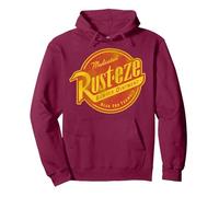 Disney Pixar Cars Vintage Rust-Eze Ointment Sudadera con Capucha, Unisex para adultos, Granate, XXL
