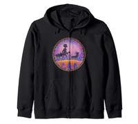 Disney Pixar Coco and Dante Colorful Circle Portrait Sudadera con Capucha