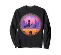 Disney Pixar Coco Miguel Dante Bridge Fireworks Sudadera, Unisex para adultos, Negro, L