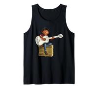 Disney Pixar Coco Miguel Rivera Playing Guitar Camiseta sin Mangas