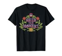 Disney Pixar Coco Seize The Moment Crochet Style Camiseta
