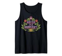 Disney Pixar Coco Seize The Moment Crochet Style Camiseta sin Mangas