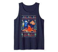 Disney Pixar Finding Dory Hank Nemo Dory Ugly Sweater Style Camiseta sin Mangas