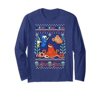 Disney Pixar Finding Dory Hank Nemo Dory Ugly Sweater Style Manga Larga