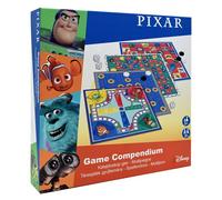 Disney Pixar Games Compendio, Disfruta de 4 Juegos de Mesa, Nueve Morris para Hombres, Corrientes de Aire, Ludo, Juego de escaleras, Gran Regalo para Mayores de 5 años