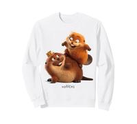 Disney Pixar Hoppers King George And Mabel Playing Together Sudadera