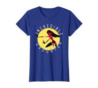 Disney Pixar Incredibles 2 Violet Incredibles Daughter Camiseta, Mujer, Azul Real, XS