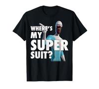 Disney Pixar Incredibles Frozone Super Suit Texto Camiseta
