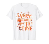 Disney Pixar Inside Out 2 Everything Is Fine Anxiety Logo Camiseta