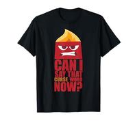 Disney Pixar Inside Out Anger Curse Word Camiseta
