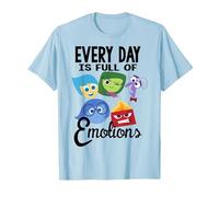 Disney Pixar Inside Out Everyday está lleno de emociones Camiseta, Hombre, Azul Bebé, S