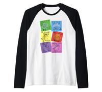 Disney Pixar Inside Out Valentine's Cards Camiseta Manga Raglan