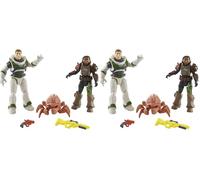 Disney Pixar Lightyear Lightyear Pack Figuras 12 cm de Juguete, Regalo para niños +4 años, Exclusivo en Amazon (Paquete de 2)