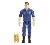 Disney Pixar Lightyear Pixar Lightyear Jumpsuit Buzz Figura 12 cm de juguete, regalo para niños +4 años