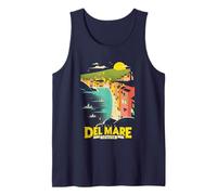 Disney Pixar Luca Isola del Mar Italia Distressed Big Poster Camiseta sin Mangas