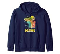 Disney Pixar Luca Isola del Mar Italia Distressed Big Poster Sudadera con Capucha